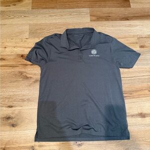 Men's Charcoal Club Pilates Polo Shirt